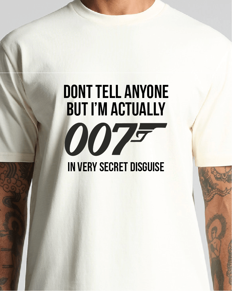 Secret 007 Tee
