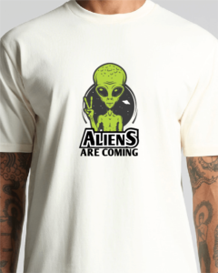 Aliens Are Coming Tee