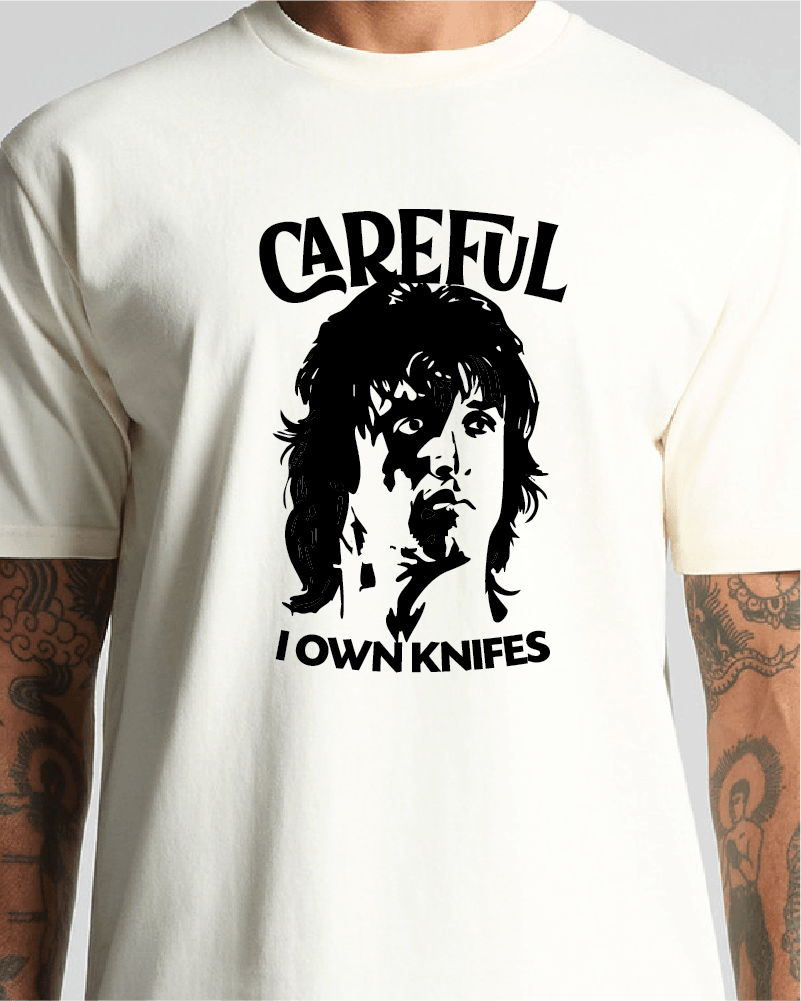 Rambo Be Careful Tee