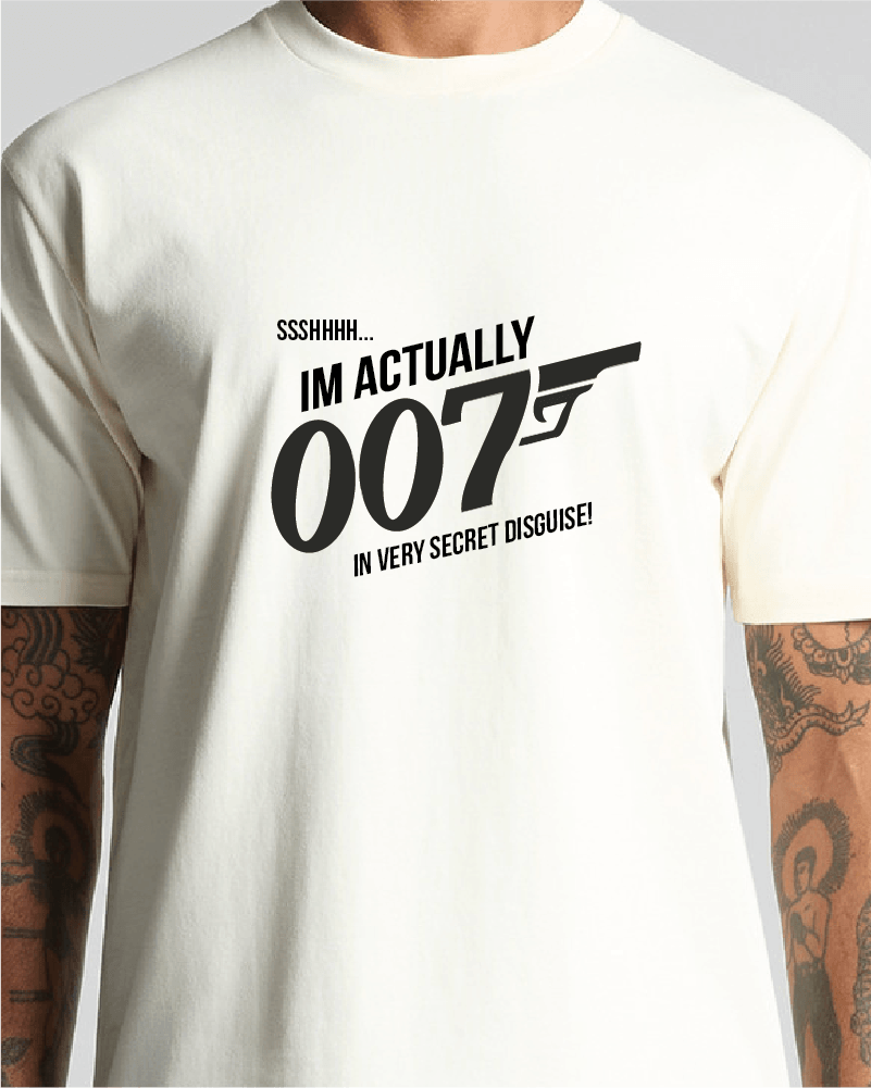 Secretly 007 Tee